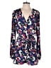 Evereve Print Blue Romper Size L - photo 1