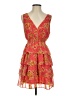 Forever 21 100% Polyester Paisley Red Cocktail Dress Size S - photo 1