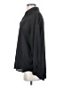 Zara 100% Polyester Solid Black Long Sleeve Blouse Size S - photo 5