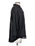 Zara 100% Polyester Solid Black Long Sleeve Blouse Size S - photo 4