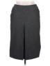 Caslon Chevron-herringbone Gray Formal Skirt Size 14 - photo 1