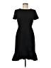 Calvin Klein Solid Black Cocktail Dress Size 6 - photo 1