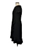 Calvin Klein Solid Black Cocktail Dress Size 6 - photo 5