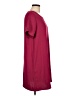 Everly 100% Polyester Solid Burgundy Casual Dress Size L - photo 4