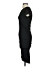 Unbranded Solid Black Casual Dress Size XS - photo 5