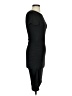 Unbranded Solid Black Casual Dress Size XS - photo 4