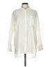 Nine West 100% Polyester Ivory Long Sleeve Blouse Size L - photo 1