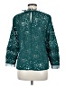 J.Crew Teal 3/4 Sleeve Blouse Size M - photo 2