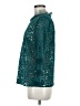 J.Crew Teal 3/4 Sleeve Blouse Size M - photo 5