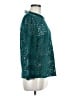 J.Crew Teal 3/4 Sleeve Blouse Size M - photo 4