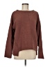 Olivia Sky 100% Polyester Solid Brown Pullover Sweater Size M - photo 1