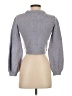 Milly Gray Blue Turtleneck Sweater Size P (petite) - photo 2
