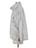 Mondetta 100% Polyester Solid Silver Windbreaker Size M - photo 5