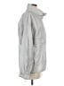 Mondetta 100% Polyester Solid Silver Windbreaker Size M - photo 4