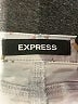 Express Floral Gray Denim Skirt Size 4 - photo 4