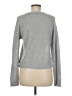 ATM Metallic Silver Pullover Sweater Size M - photo 2
