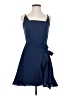Unbranded Solid Blue Casual Dress Size S - photo 1