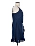 Unbranded Solid Blue Casual Dress Size S - photo 4