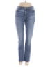 7 For All Mankind Hearts Blue Jeans Size 24 waist - photo 1
