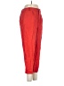 Zara Solid Red Casual Pants Size M - photo 4