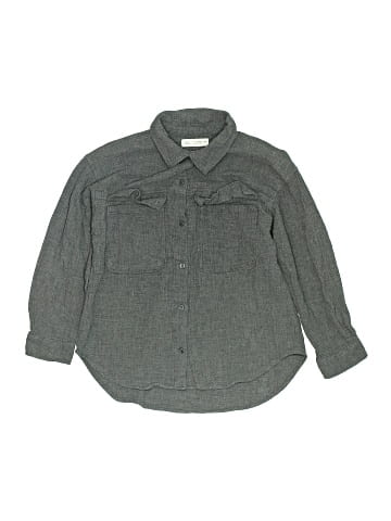 Zara Long Sleeve Button-Down Shirt (view 1)
