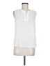 Laundry by Shelli Segal 100% Polyester Ivory Sleeveless Blouse Size 6 - photo 1