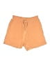 Very J Solid Orange Shorts Size S - photo 1