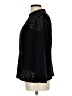 Point Sur 100% Polyester Black Long Sleeve Blouse Size 10 - photo 5