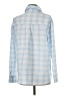 RSQ Checkered-gingham Blue Long Sleeve Blouse Size M - photo 2