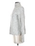 Madewell Metallic Silver Turtleneck Sweater Size S - photo 5