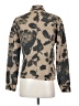 J.Crew 100% Cotton Print Gold Jacket Size XS - photo 2
