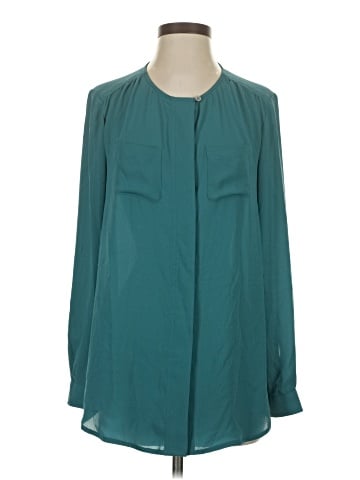 Ann Taylor LOFT Long Sleeve Blouse (view 1)