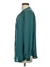 Ann Taylor LOFT 100% Polyester Teal Long Sleeve Blouse Size XS - photo 5