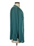 Ann Taylor LOFT 100% Polyester Teal Long Sleeve Blouse Size XS - photo 4