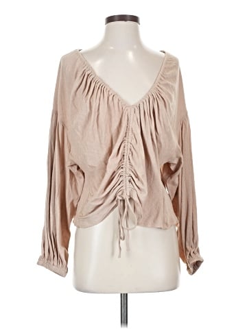 Mustard Seed Long Sleeve Blouse (view 1)