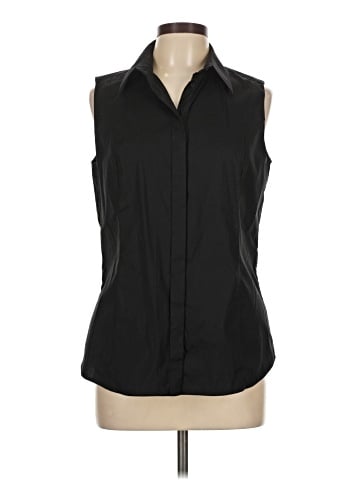 Carlisle Sleeveless Button-Down Shirt (view 1)