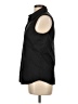 Carlisle Black Sleeveless Button-Down Shirt Size 10 - photo 5