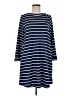 Jess Lea Stripes Blue Casual Dress Size M - photo 1