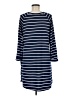 Jess Lea Stripes Blue Casual Dress Size M - photo 2