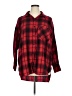 Primark Plaid Red 3/4 Sleeve Button-Down Shirt Size 14 - 16 - photo 1