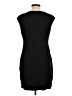 Nine West Solid Black Casual Dress Size L - photo 2