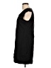 Nine West Solid Black Casual Dress Size L - photo 5