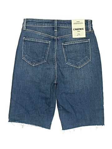 L'Agence Denim Shorts (view 2)