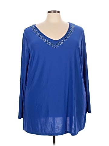 Avon 3/4 Sleeve Blouse (view 1)
