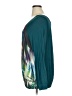 Bobeau 100% Polyester Teal 3/4 Sleeve Blouse Size 1X - photo 5