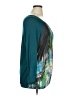Bobeau 100% Polyester Teal 3/4 Sleeve Blouse Size 1X - photo 4