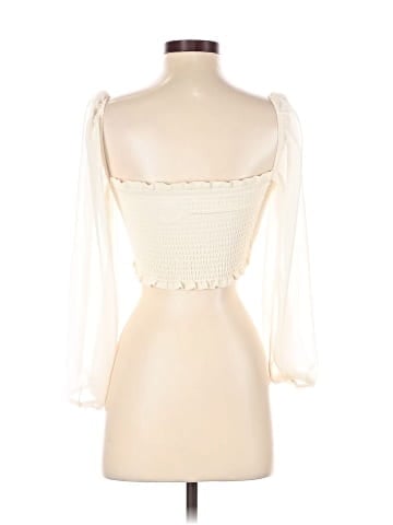 Blue Life 3/4 Sleeve Blouse (view 2)