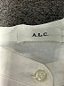 A.L.C. 100% Cotton White Long Sleeve Blouse Size 4 - photo 7