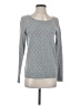 Ann Taylor LOFT Polka Dots Gray Pullover Sweater Size XS - photo 1