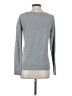 Ann Taylor LOFT Polka Dots Gray Pullover Sweater Size XS - photo 2